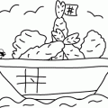 第75回カットコンクール優秀作品「丼船」